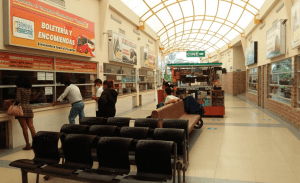 La Terminal de El Coca tiene hasta sala de Cine.