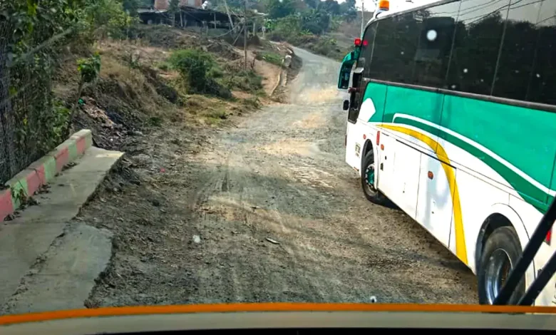 Deterioro de vías en Tosagua es notorio