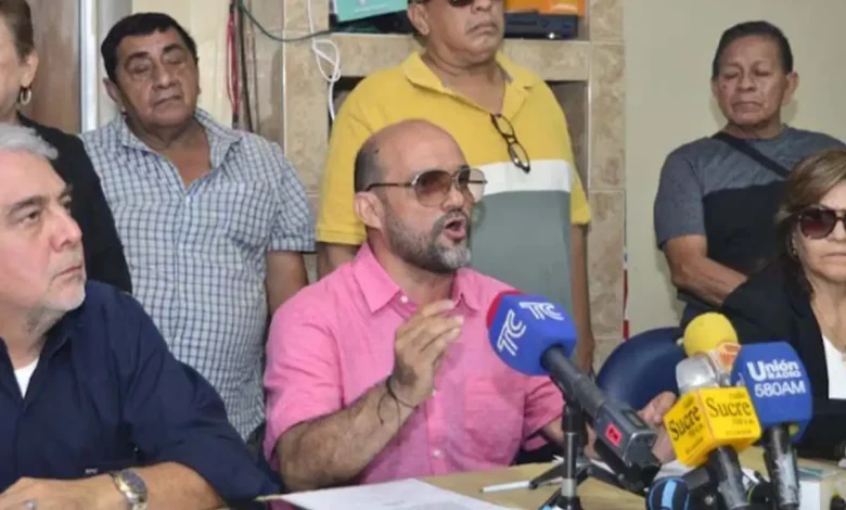 Chistian Sarmiento presidente de FETUG no acepta el Sistema SIR