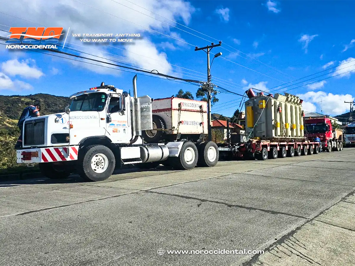 Noroccidental es la de mayor experiencia para trasladar cargas extra pesadas.