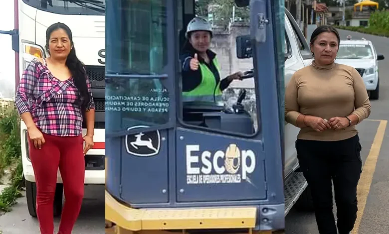 Mujeres en el transporte homenaje por el Dia de la Mujer
