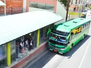 Bus de transporte urbano de Loja