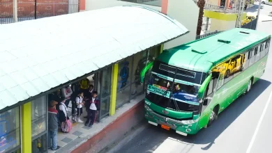 Bus de transporte urbano de Loja