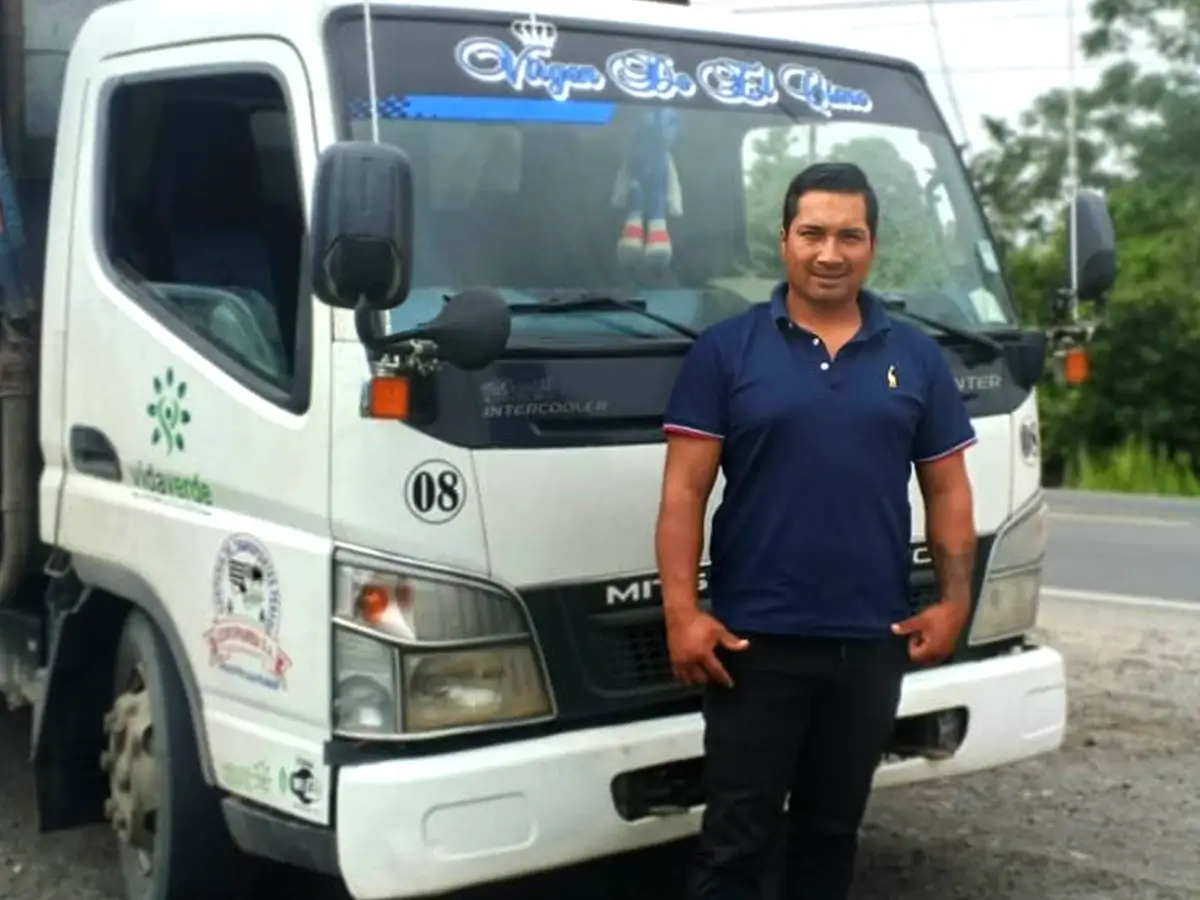 Cristhian Castillo cuenta la vida del chofer.