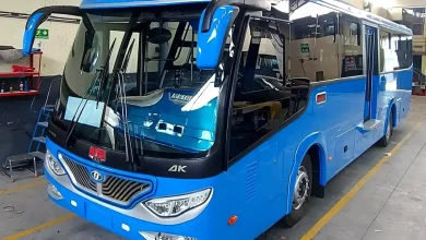 Bus de Transplaneta fabricado por IMETAM