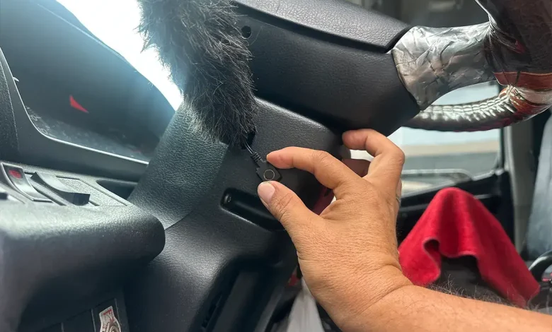Colocación de GPS en vehículos