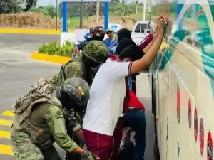 Militares controlan seguridad en Pueblo Viejo