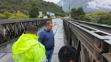 Puente sector la Pampa en Tungurahua