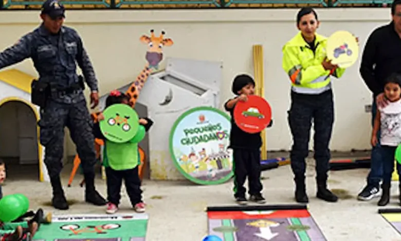 Educación vial para niños de Loja