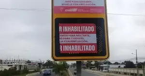 Fotorradar clausurado