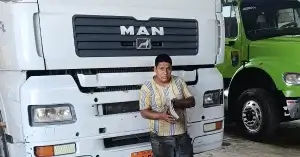 Luis Pacheco, conductor profesional