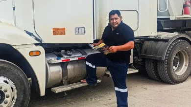 Patricio Sandoval transportista internacional