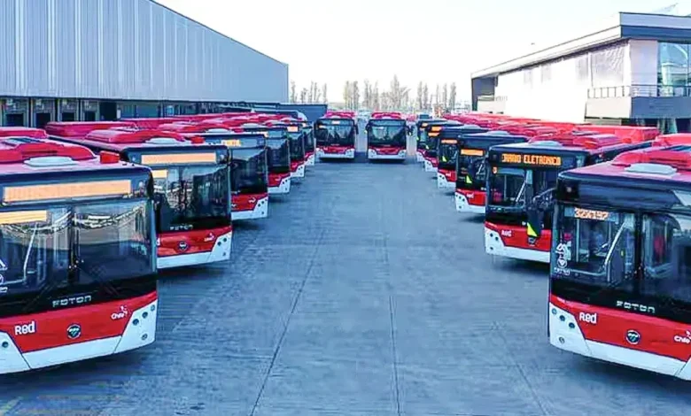 Buses eléctricos de Chile