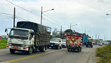 Congestión vehicular en E25