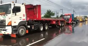 El transporte en temporada festiva
