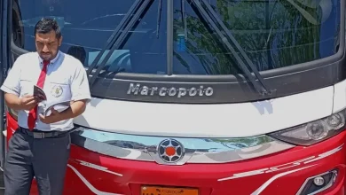 Diego Coral, chofer de Coop. San Cristobal