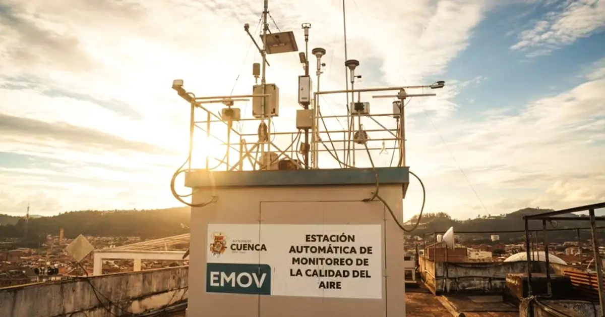 Equipos para monitorear calidad del aire