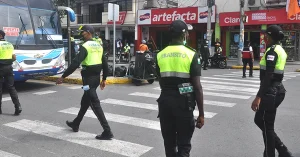 Agentes de tránsito de Esmeraldas