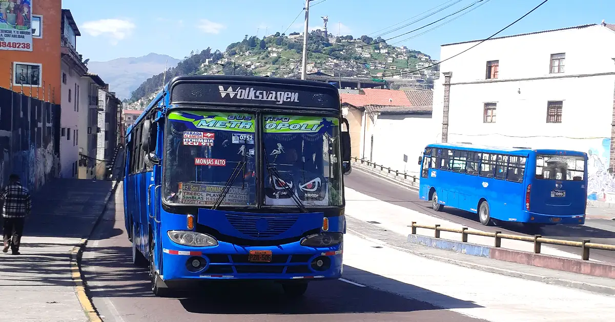 Buses urbanos de Quito