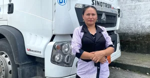 Isabel Pucha al volante de su destino