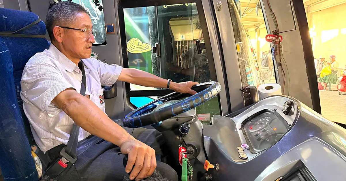 José Leon conductor interprovincial