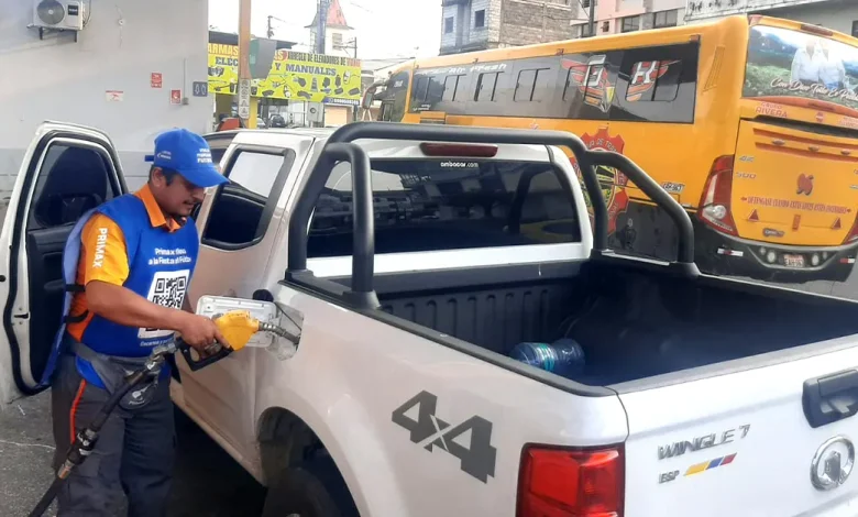 Precios de combustibles al alza