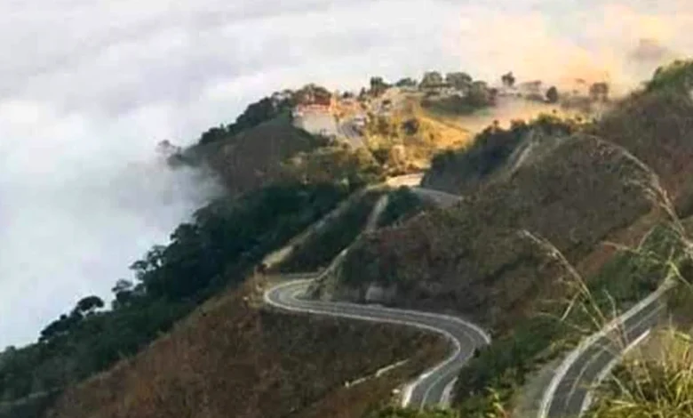 Parece foto aérea de El Torneado, pero no lo es