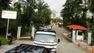 Vía de ingreso a El Coca